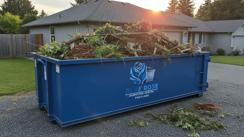 Yard Waste Dumpster Rental Portland-img