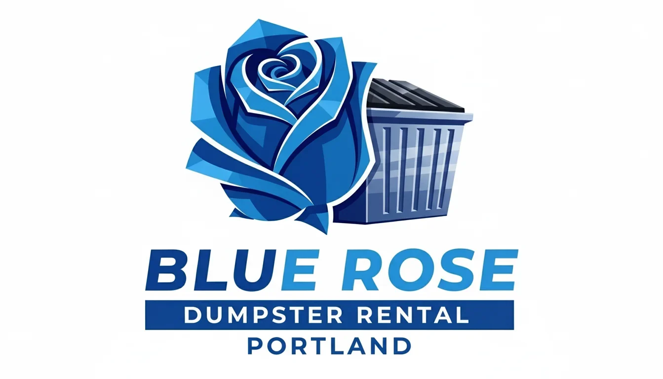 Blue Rose Dumpster Rental Portland logo